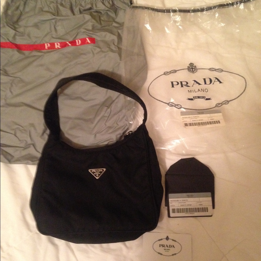 Prada MV519 Tessuto Sport Black Nylon Bag